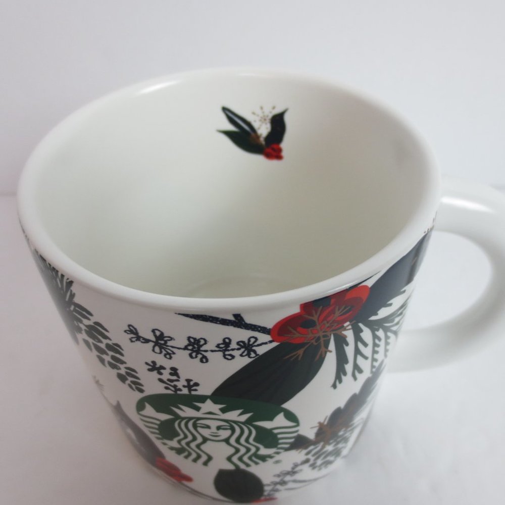 Starbucks Coffee Mug Christmas Happy Berry 12oz-355ml 2021 - Picture 2 of 5